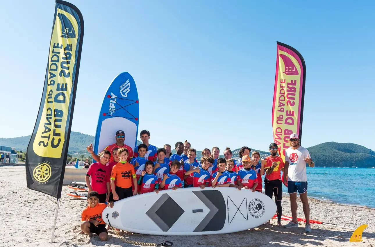 Groupe sur le Big Paddle